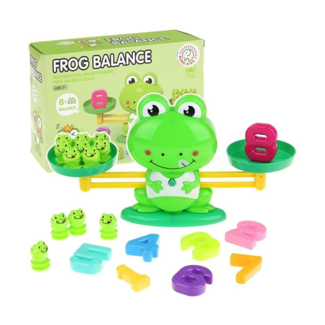 Kids Learning Scale Learning to Count Frog