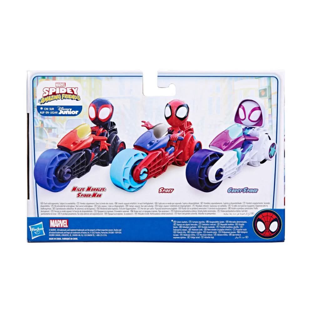 Spidey Action Figure & Toy Motorcycle