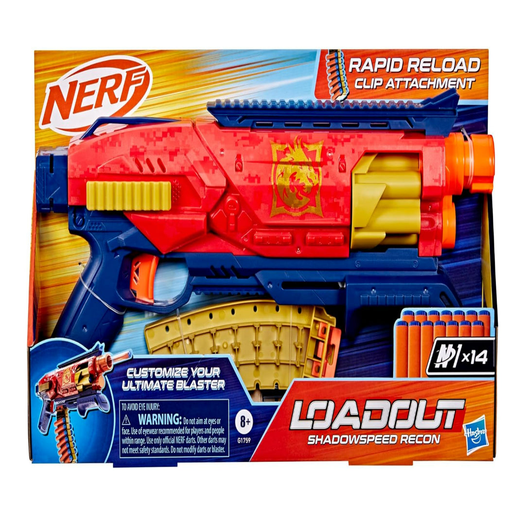 Nerf Loadout Shadowspeed Recon Blaster