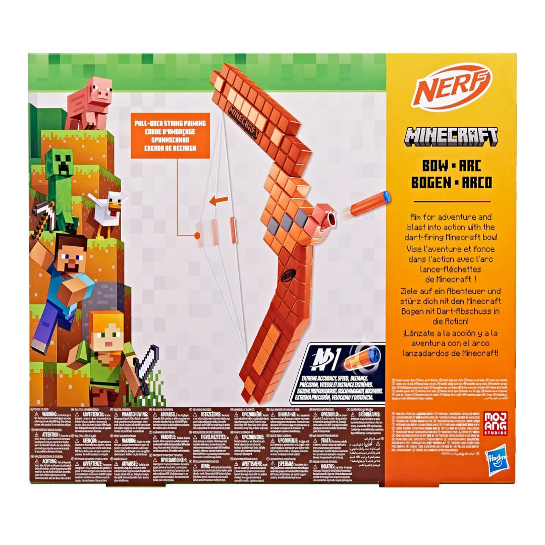 Nerf Minecraft Bow Dart Blaster