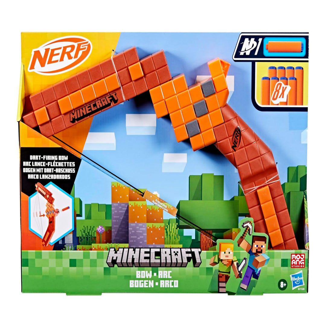 Nerf Minecraft Bow Dart Blaster