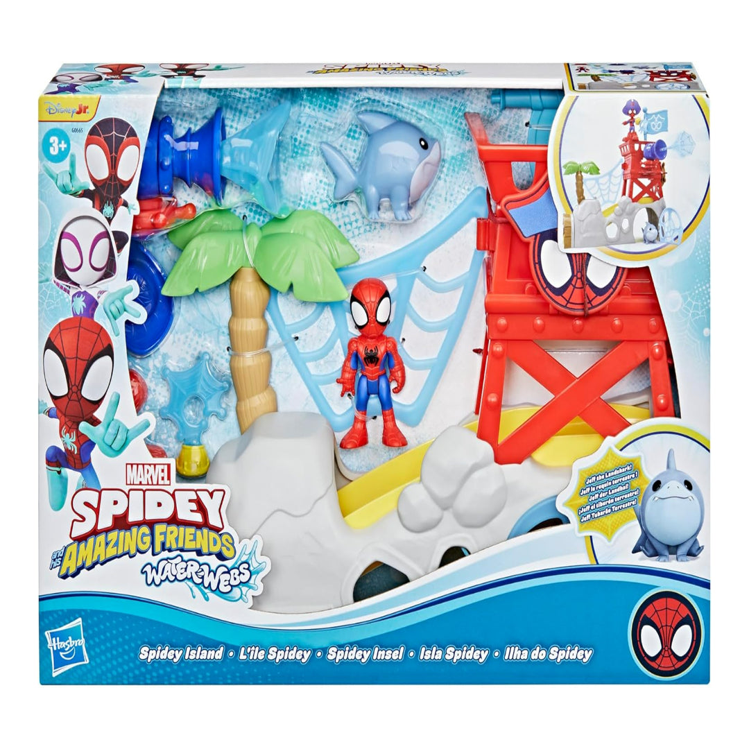 Marvel Spidey وأصدقائه غير العاديين Water-Webs Spidey Island