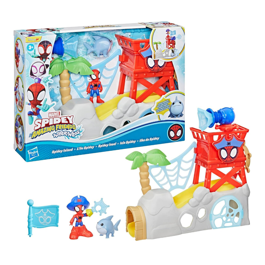 Marvel Spidey وأصدقائه غير العاديين Water-Webs Spidey Island