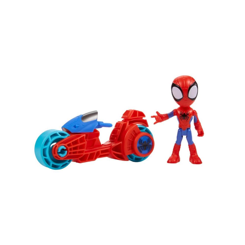 Spidey Action Figure & Toy Motorcycle