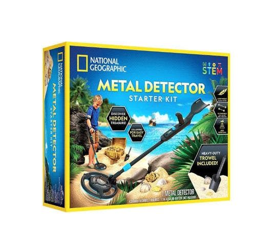 طقم بداية الكشف عن المعادن الجغرافية الوطنية