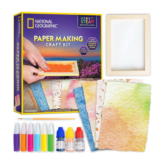 National Geographic Paper Making Craft Kit