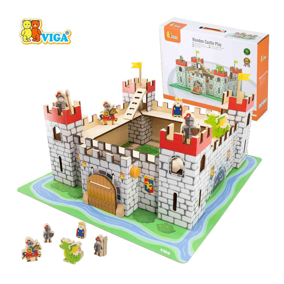 Viga Wooden Castle Play