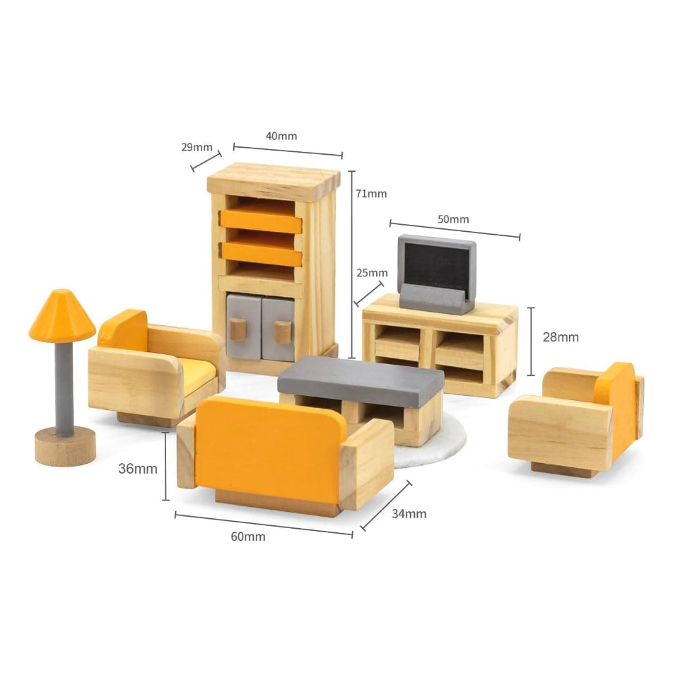 Viga PolarB Doll's House Furniture Sitting Room