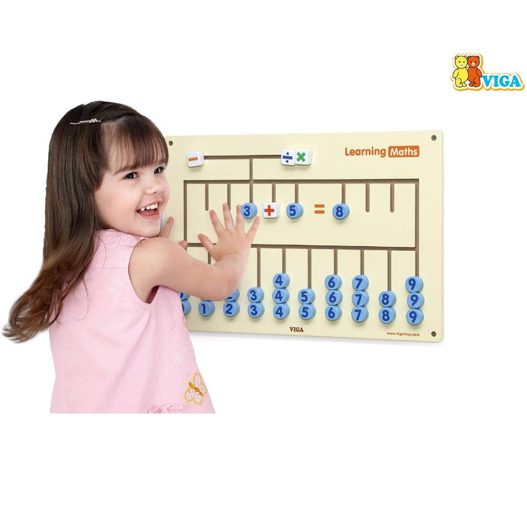 Viga Toys -Learning Maths Wall Game