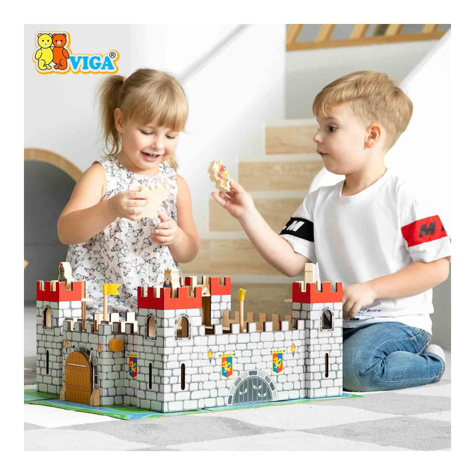Viga Wooden Castle Play