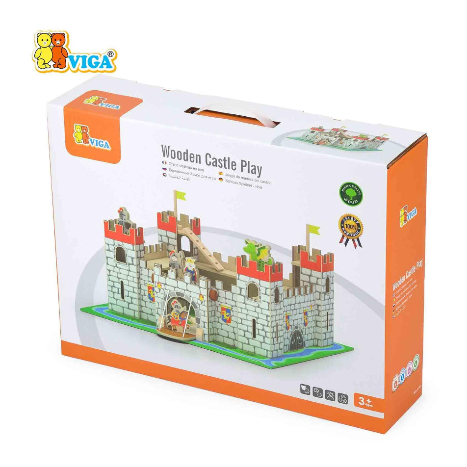 Viga Wooden Castle Play