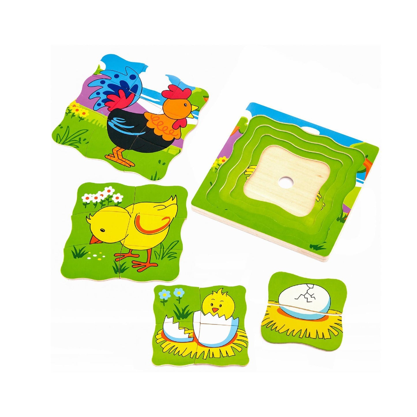 Grow-up Puzzle - Rooster