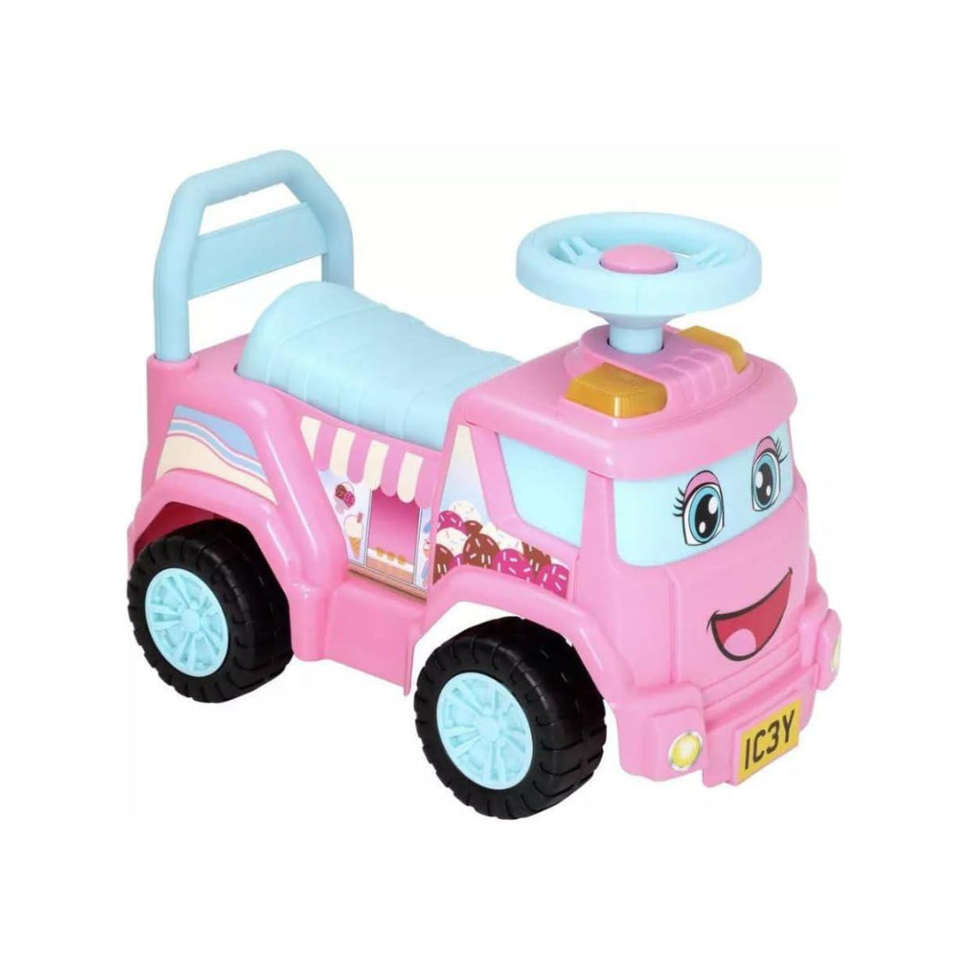 HALSALL-EVO SCOOTERS Ice Cream Truck Foot-to-Floor Ride-On