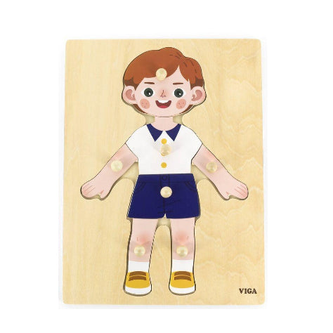 Body Parts Puzzle-Boy