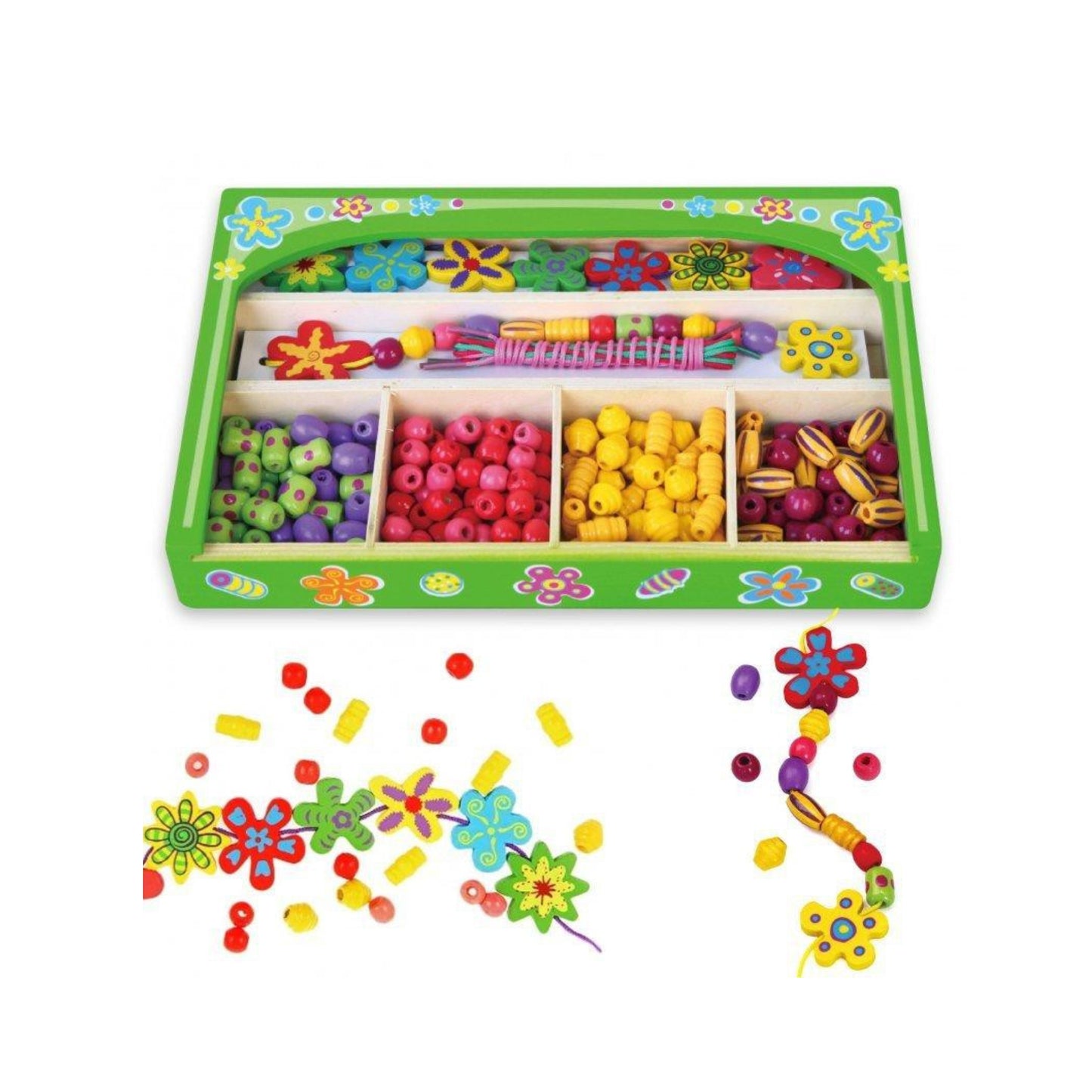 مجموعة قلادة الزهور