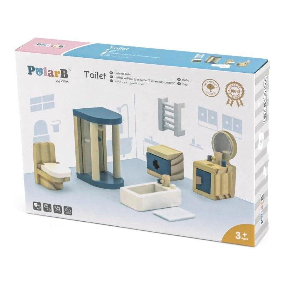 Viga Bathroom Doll House Furniture