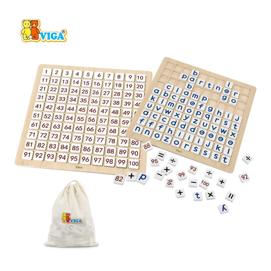 تعلم الأبجدية والرياضيات