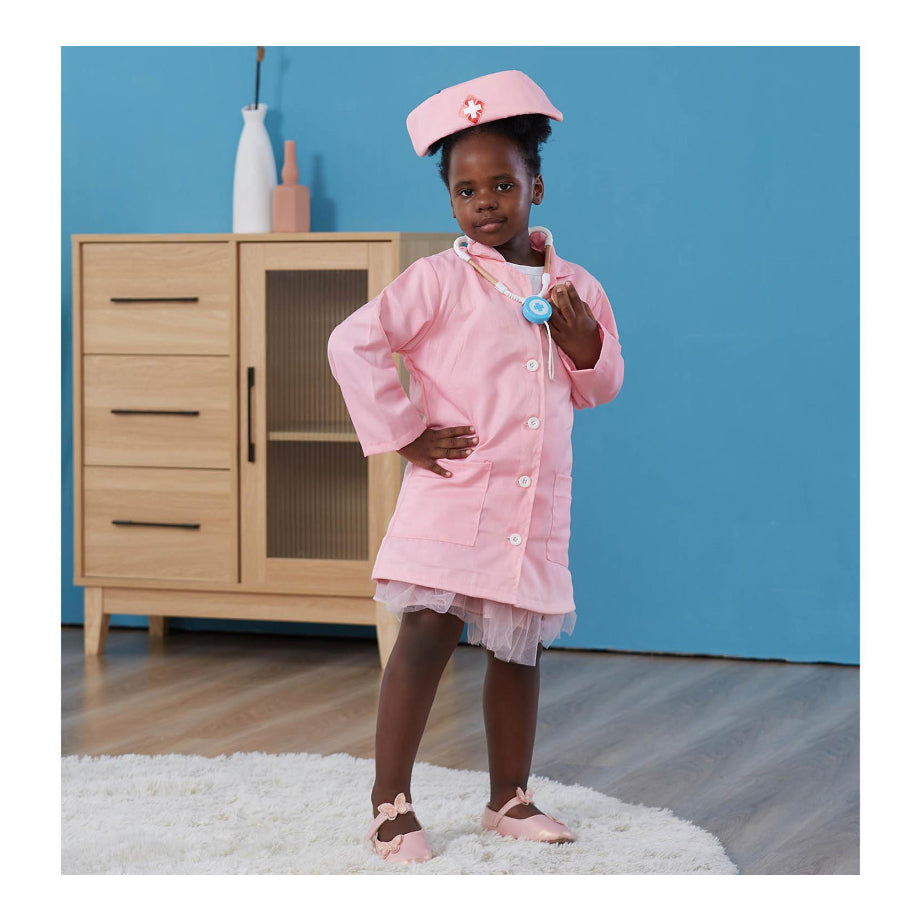 Little Nurse Uniform & Hat