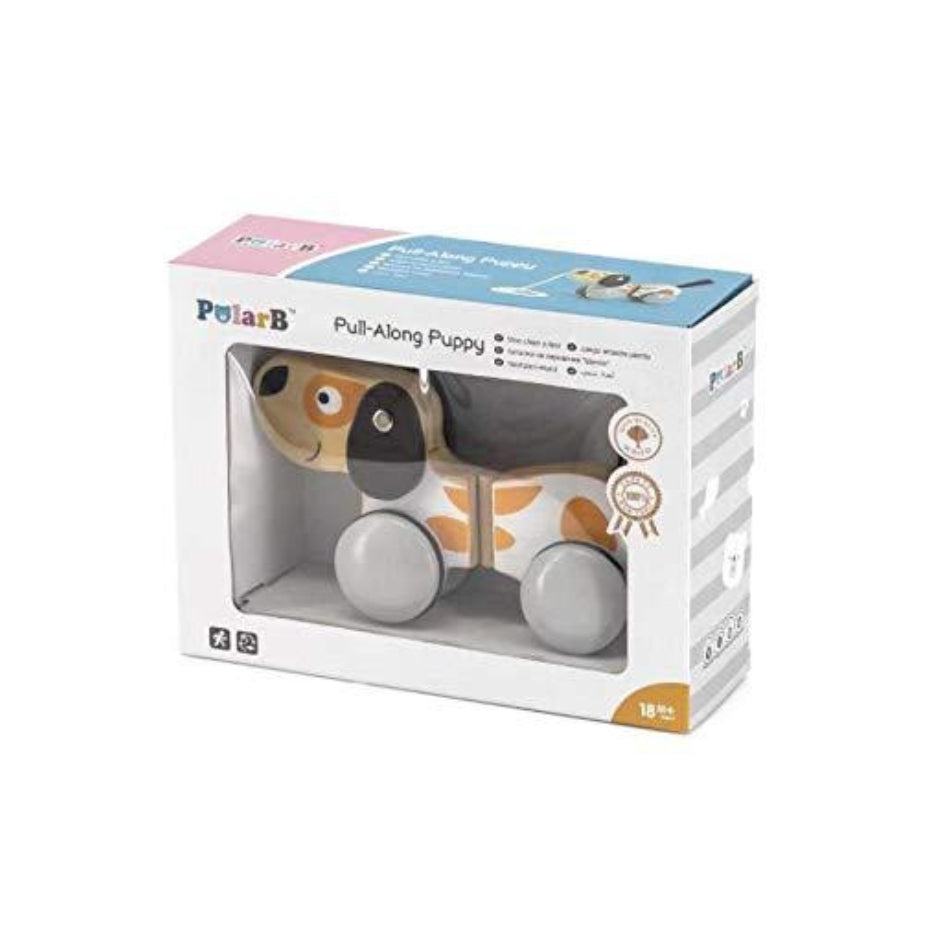 Pull-A-Long Puppy Wooden Toy
