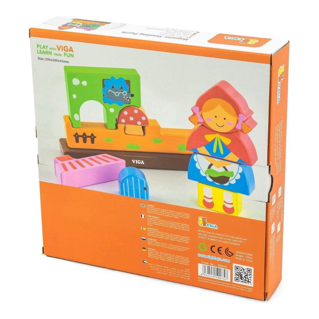 Little Red Riding Hood Magnetic Standing Puzzle