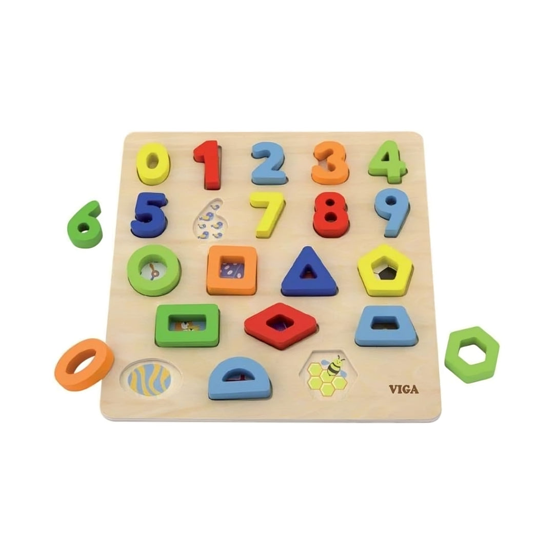 Numbers and Shapes Block Puzzle - Viga