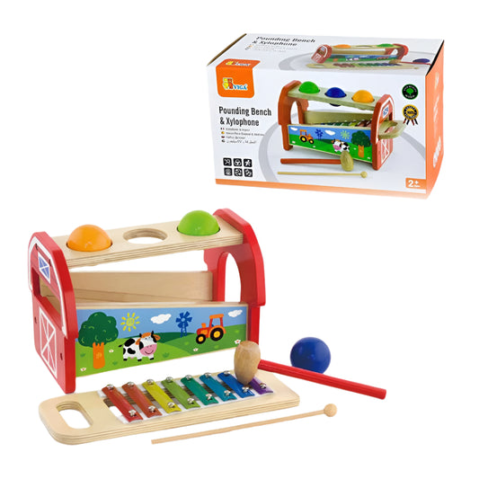 Pounding Bench & Xylophone