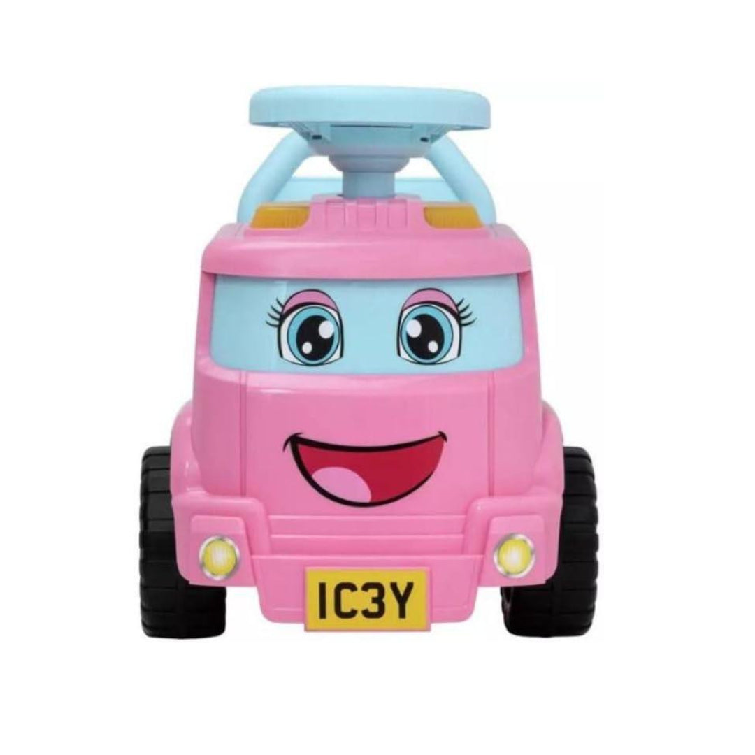 HALSALL-EVO SCOOTERS Ice Cream Truck Foot-to-Floor Ride-On