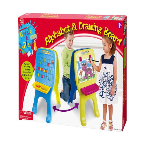 2 in 1 Alphabet and Drawing Board