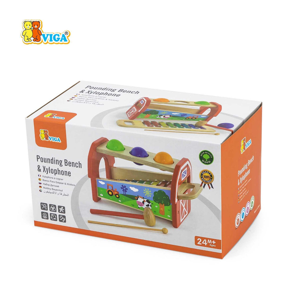 Pounding Bench & Xylophone