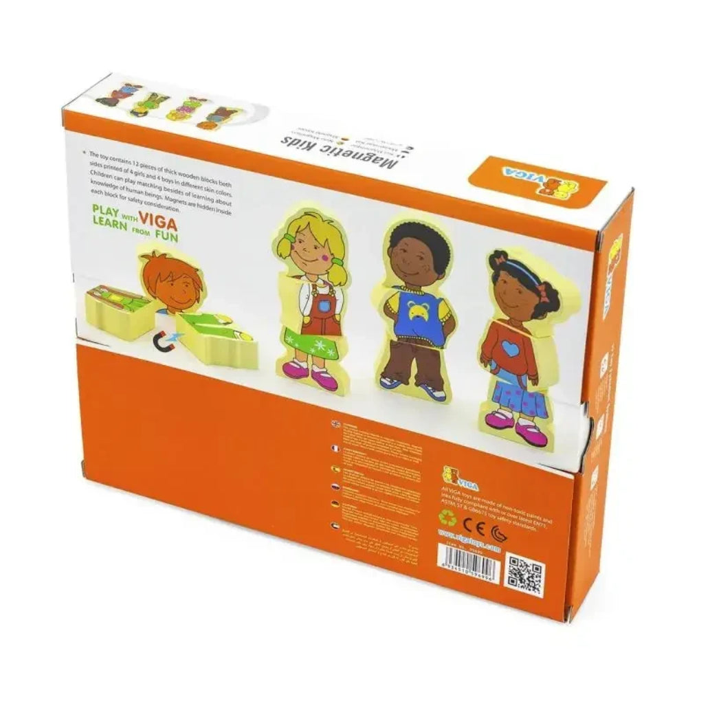 Viga Wooden Magnetic Kids