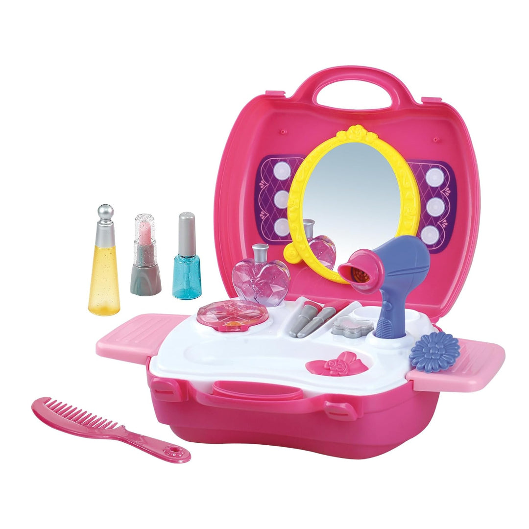 PlayGo - My Carry Along Beauty Salon Playset - 19 Pieces
