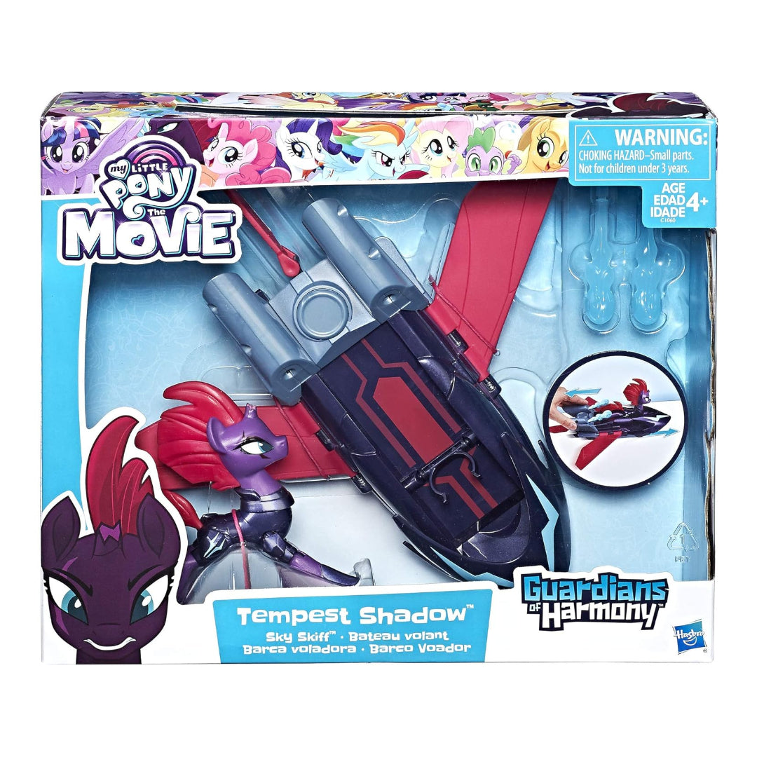 MY LITTLE PONY Guardians of Harmony Tempest Shadow Sky Skiff Playset