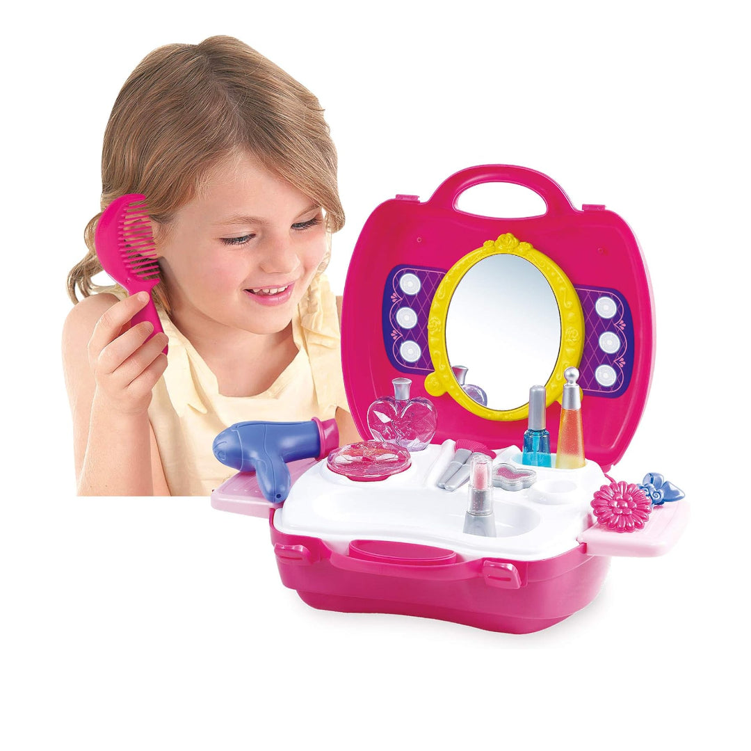 PlayGo - My Carry Along Beauty Salon Playset - 19 Pieces