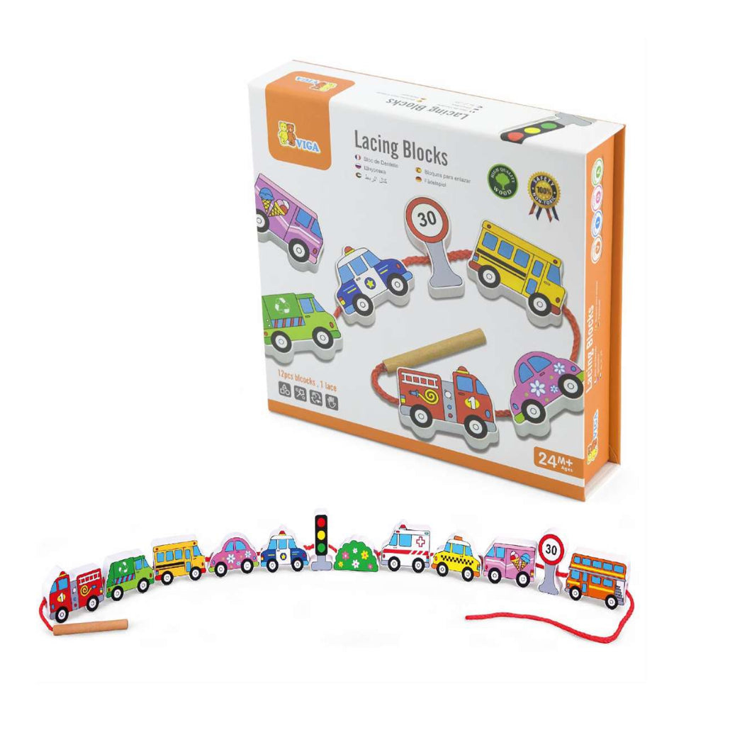 Lacing Blocks - Transportation