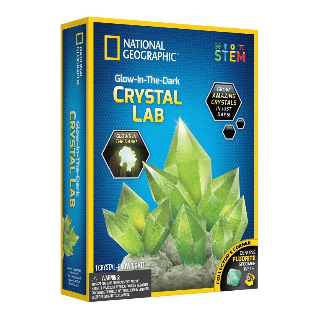 National Geographic Carded Glow-In-The-Dark Crystal Lab
