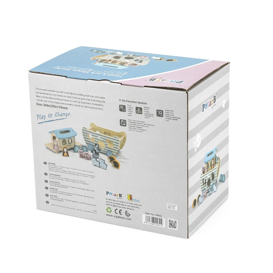 Noah's Ark Shape Sorter