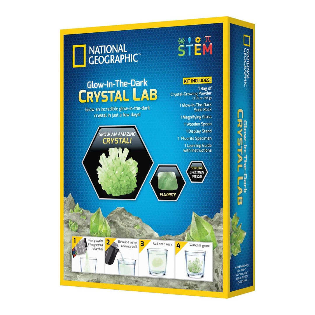 National Geographic Carded Glow-In-The-Dark Crystal Lab