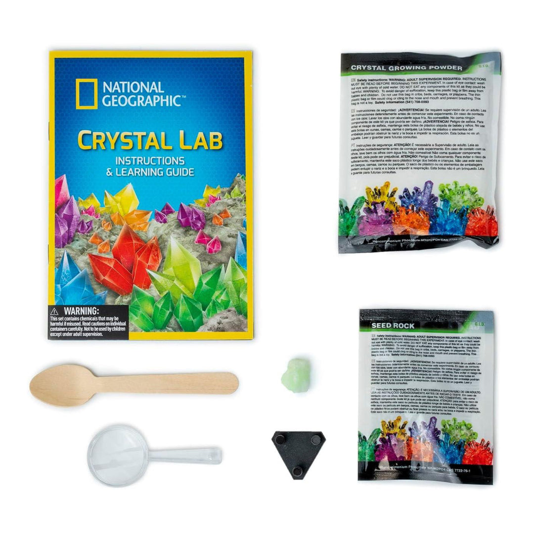 National Geographic Carded Glow-In-The-Dark Crystal Lab