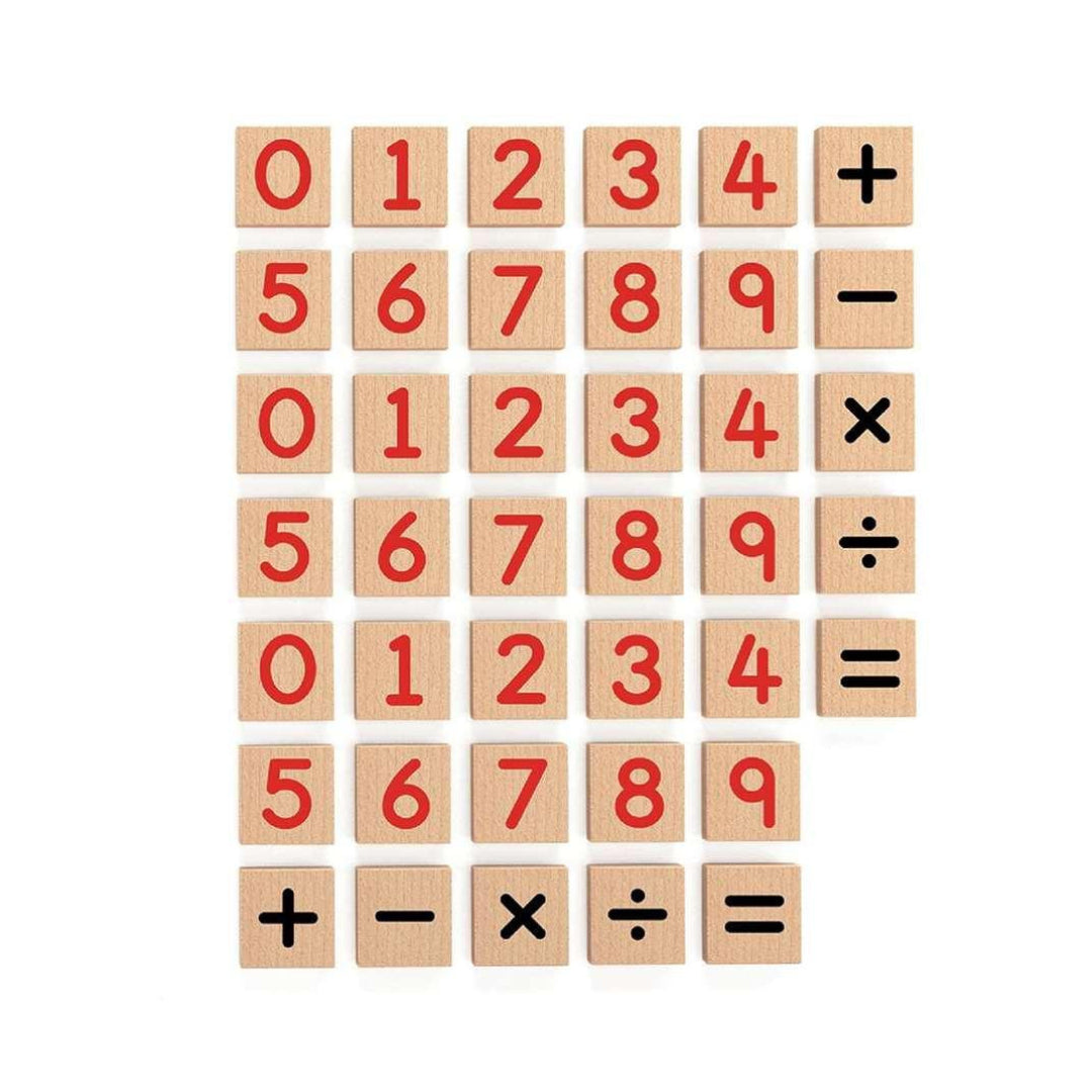 Viga - Magnetic Number 40pcs Set