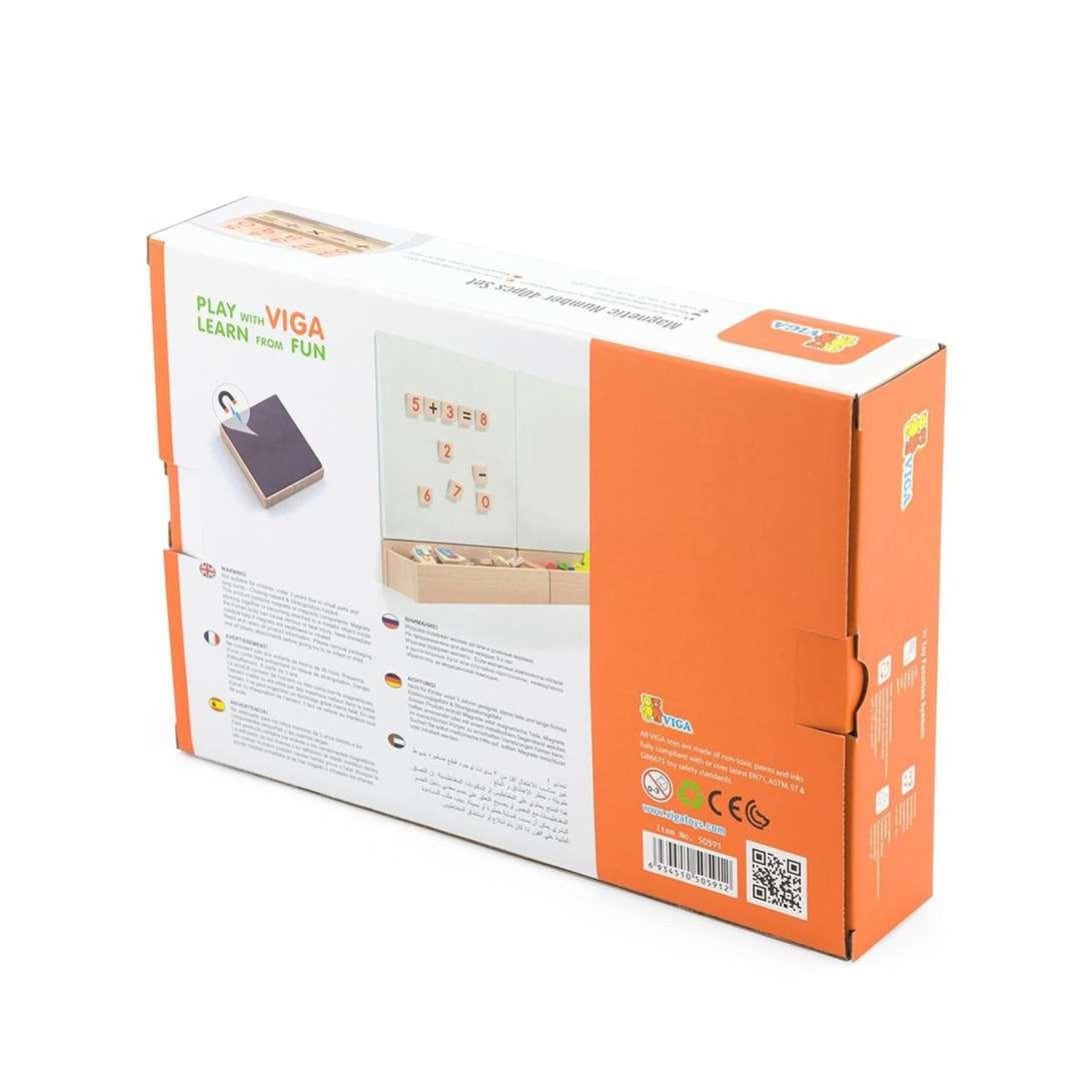 Viga - Magnetic Number 40pcs Set