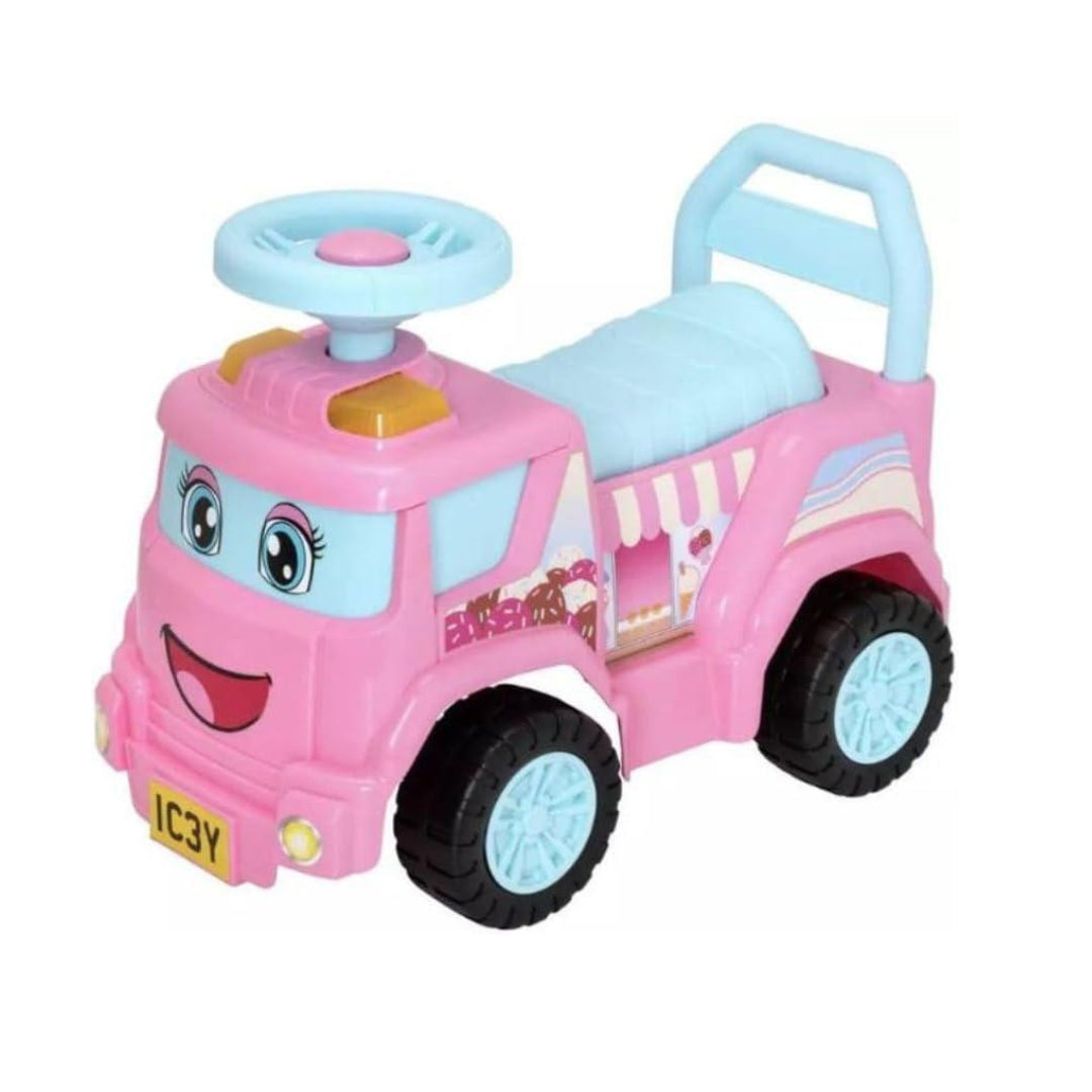 HALSALL-EVO SCOOTERS Ice Cream Truck Foot-to-Floor Ride-On