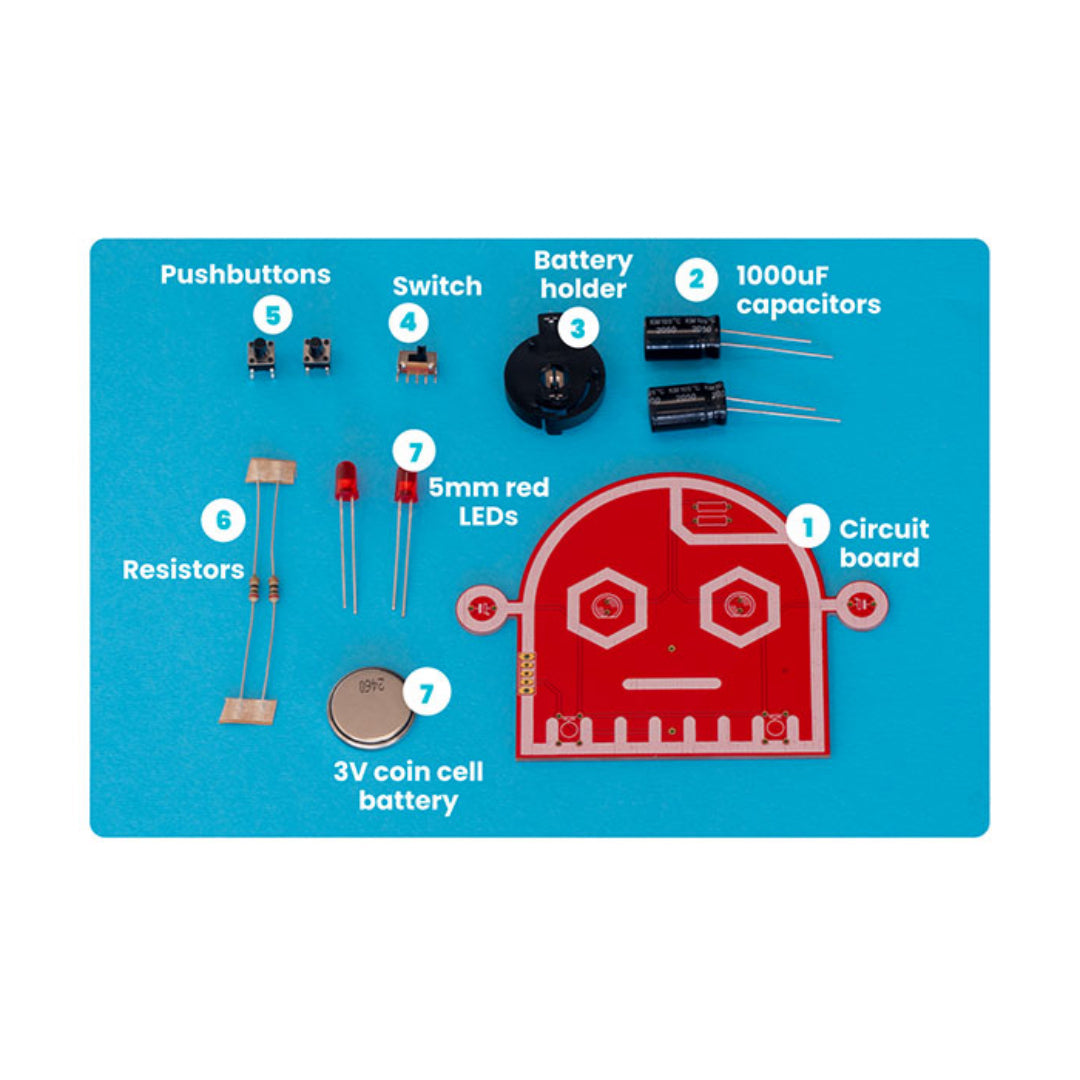 CircuitMess Wacky Robots: A Soldering Practice Kit