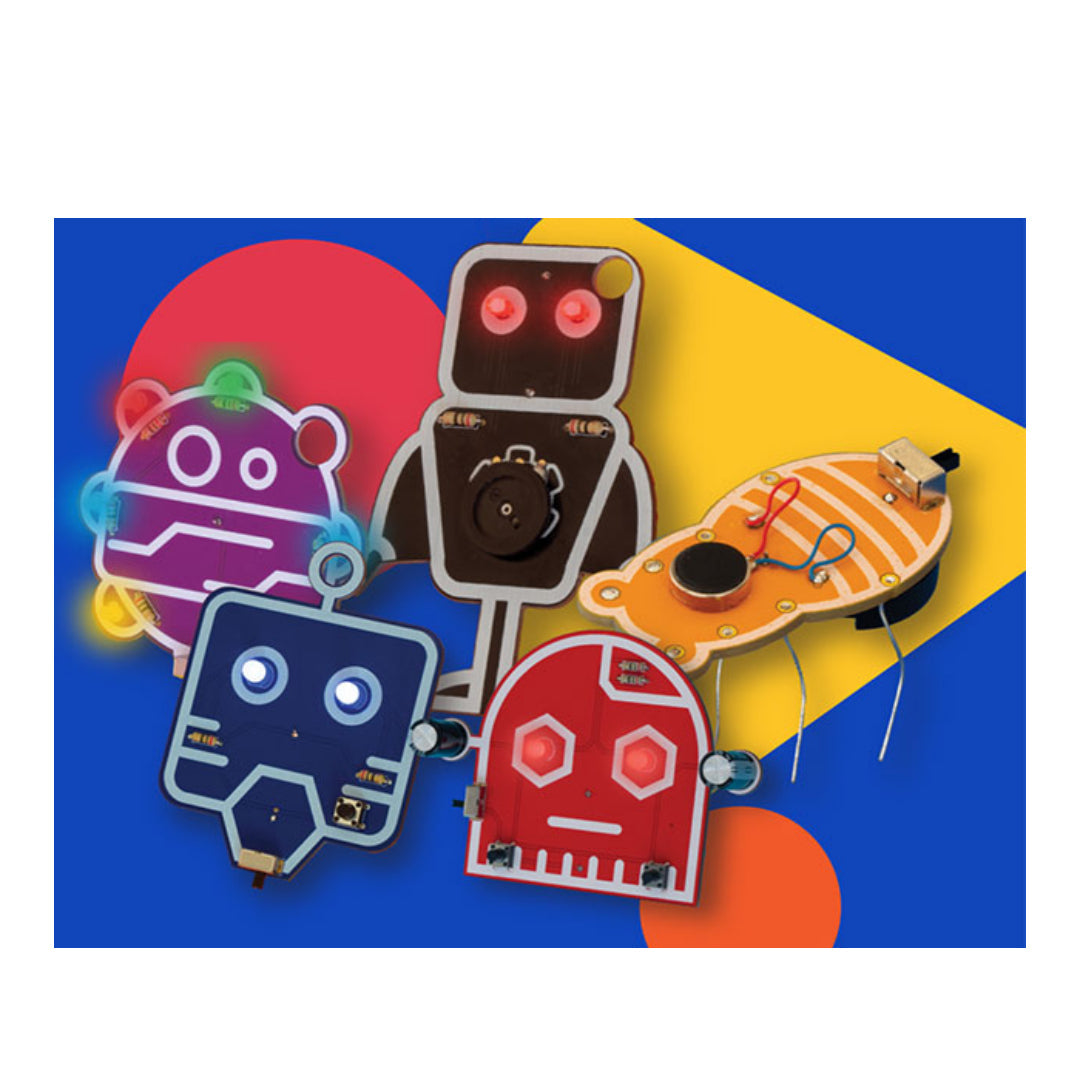 CircuitMess Wacky Robots: A Soldering Practice Kit