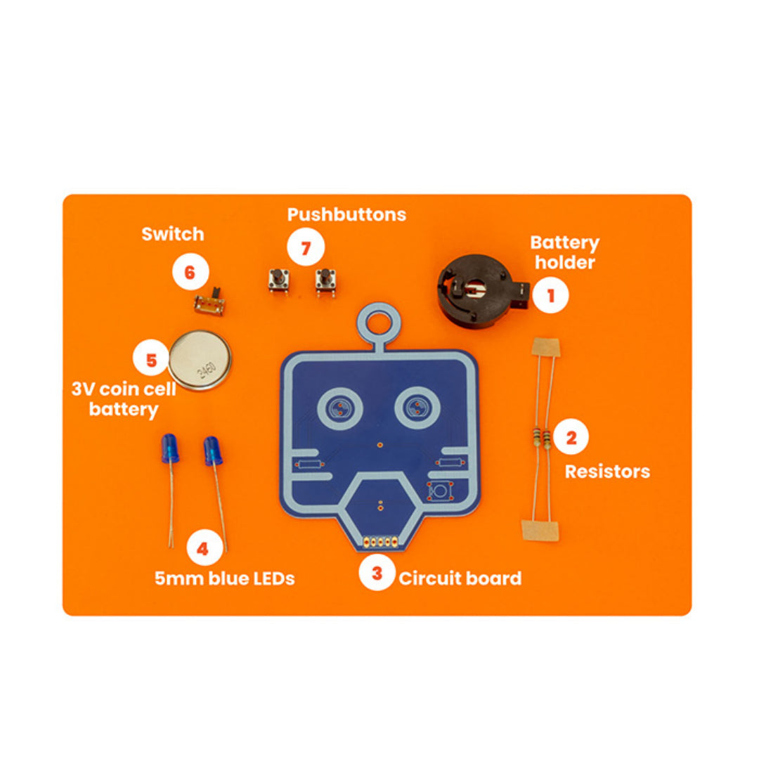 CircuitMess Wacky Robots: A Soldering Practice Kit