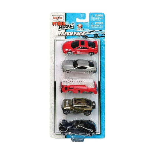 Maisto Fresh Metal Vehicle 5 Pack Set