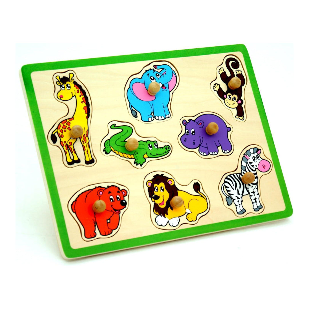Viga Flat Puzzle - Wild Animals