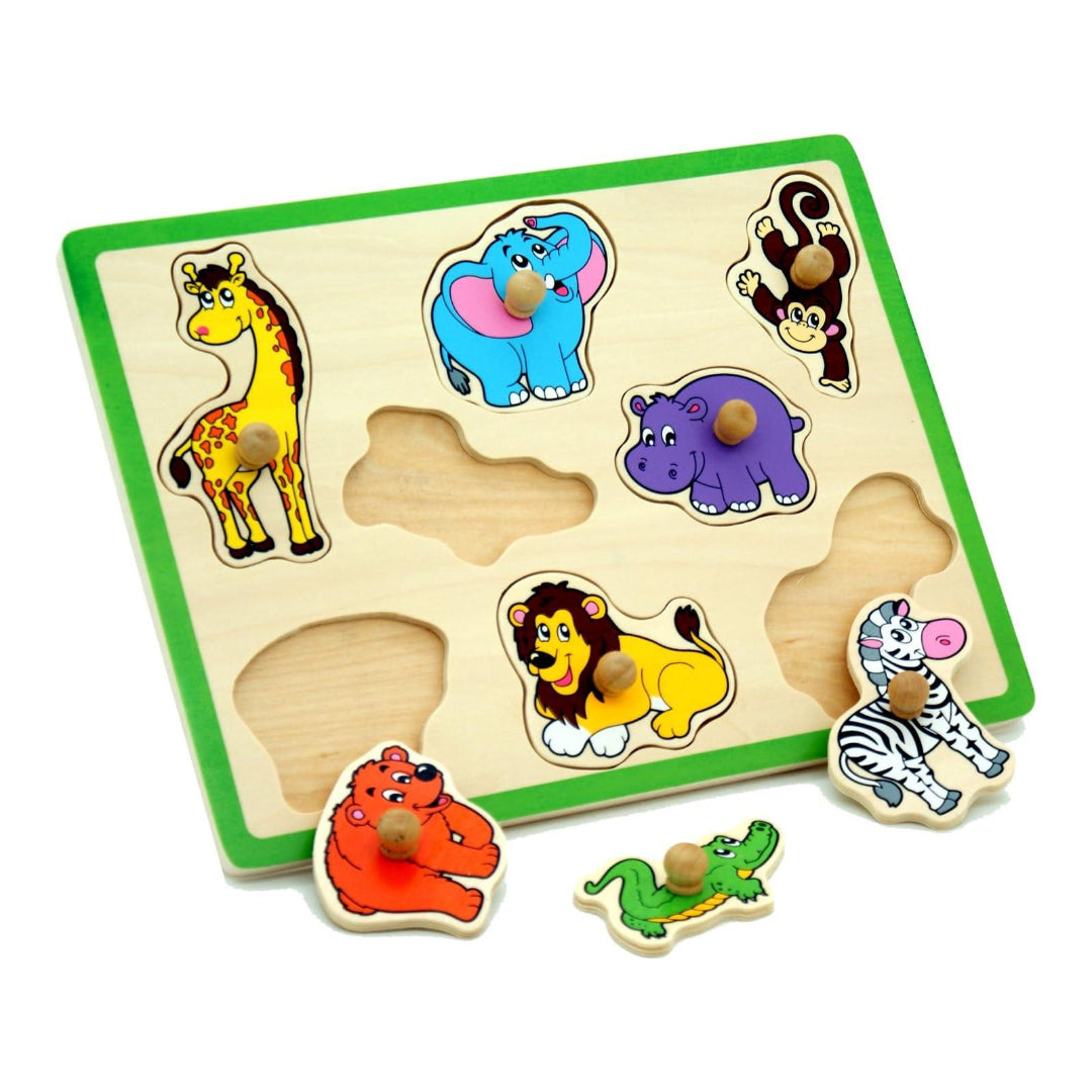 Viga Flat Puzzle - Wild Animals