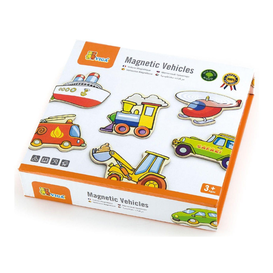 Viga Magnetic Wooden Vehicles
