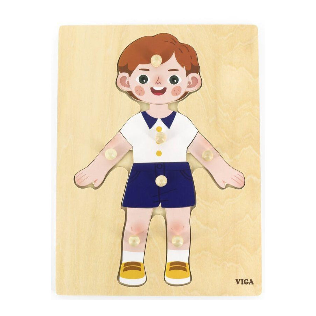 Body Parts Puzzle-Boy