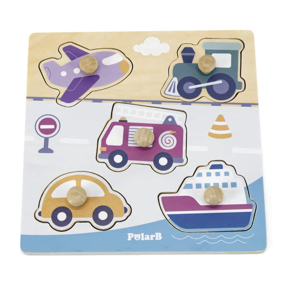 Flat Puzzle -Transportation